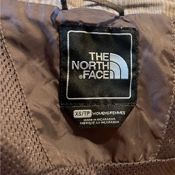 The North Face HyVent Mesh Lined Gray Mauve Zip Up Windbreaker Jacket-Womens XS - Picture 7 of 7